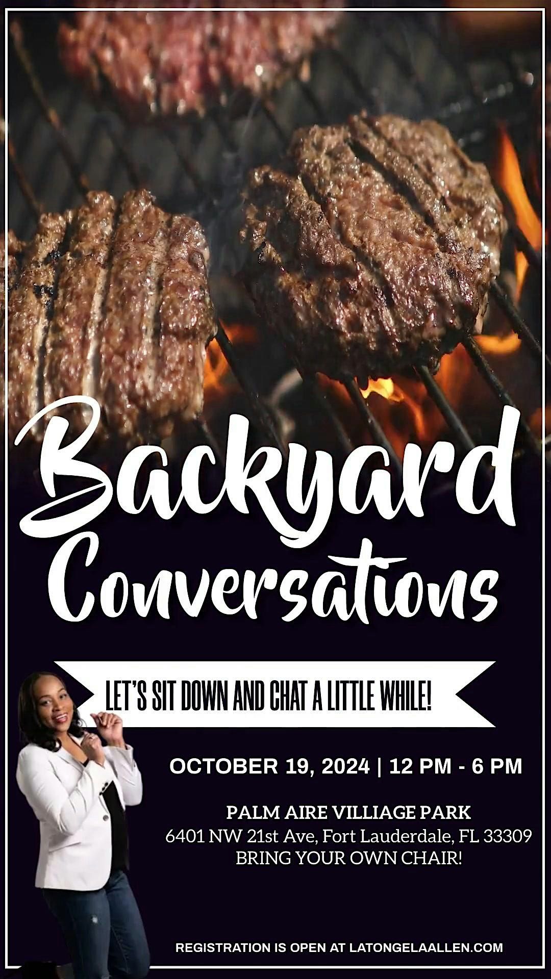 Backyard Conversations with Evangelist Latongela Allen