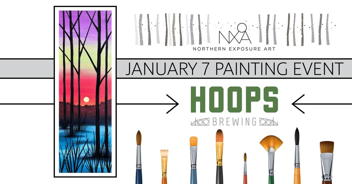 Painting Event at Hoops Brewing