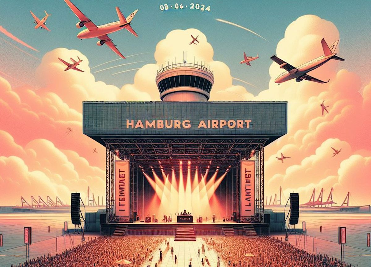 Terminal Open Air  - Hamburg Airport  (Caf\u00e9 Himmelsschreiber)
