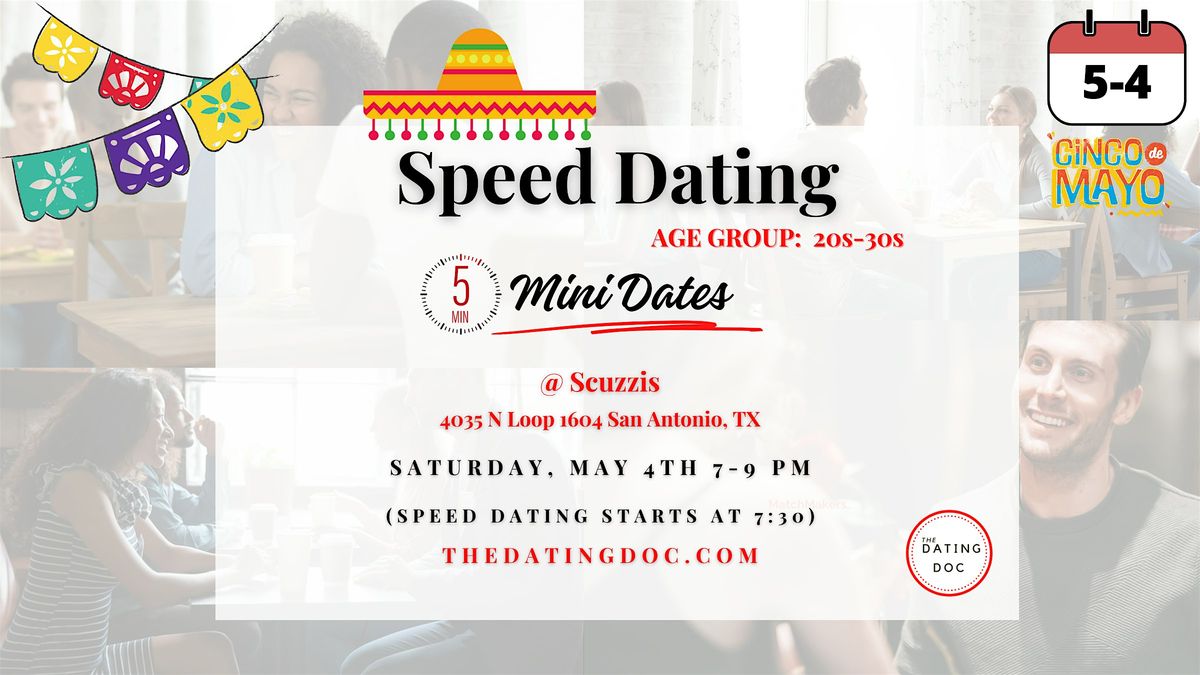 San Antonio Upscale Speed Dating - Cinco de Mayo Edition (Ages: 20s-30s)