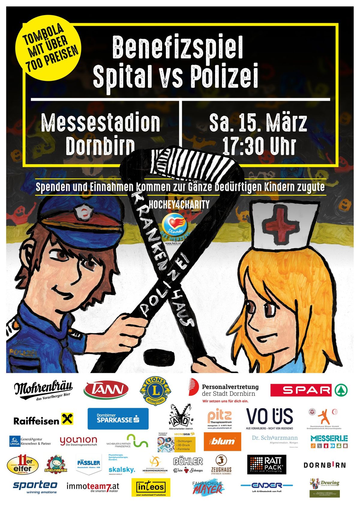 Eishockey Benefizspiel 2025