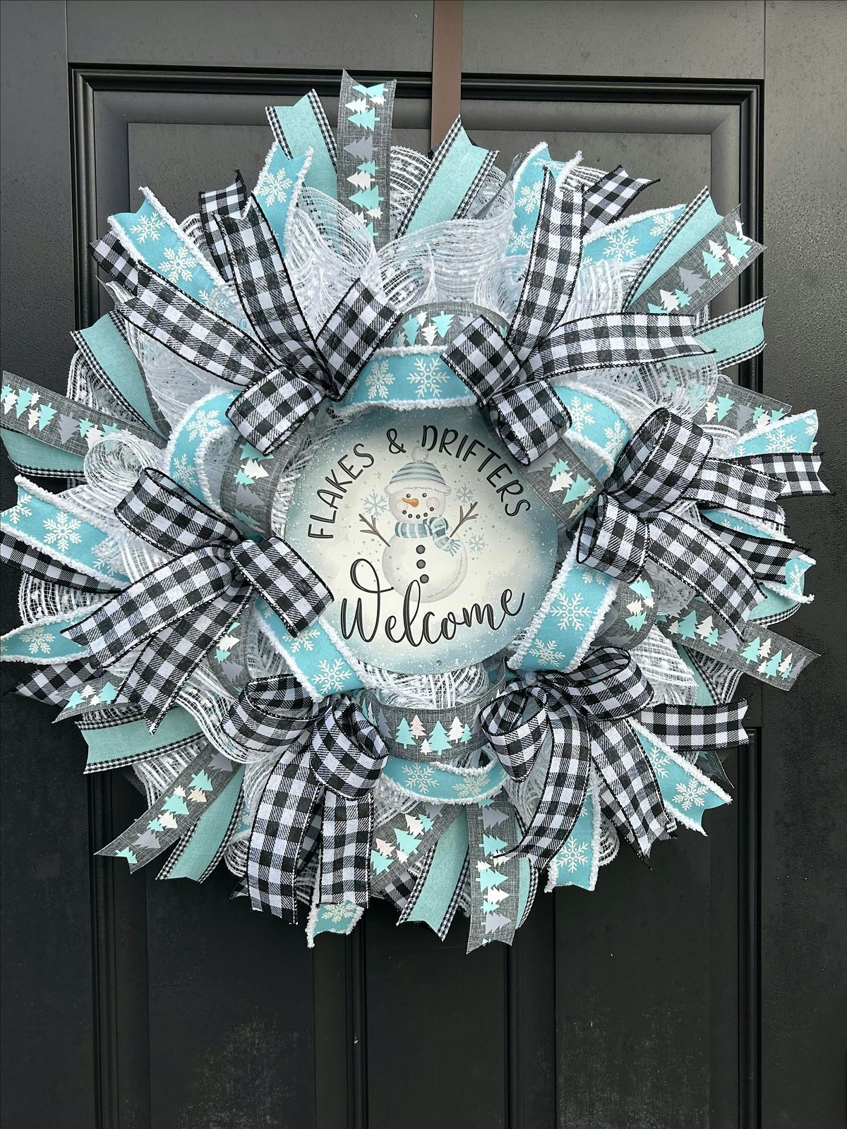 Snowman Wreath Class