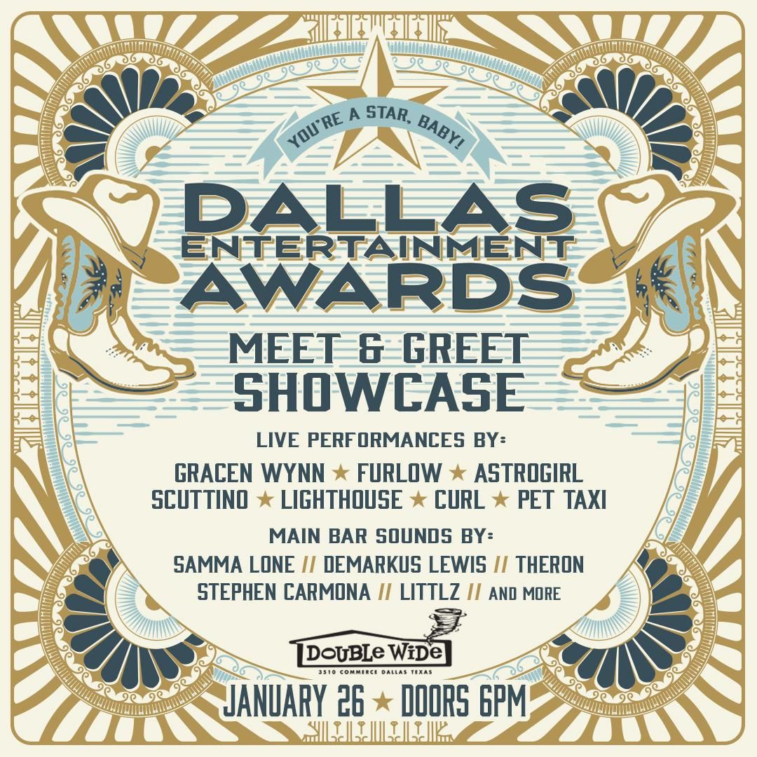 Dallas Entertainment Awards Meet & Greet Showcase feat. Gracen Wynn \/ Furlow \/ Astrogirl & more!