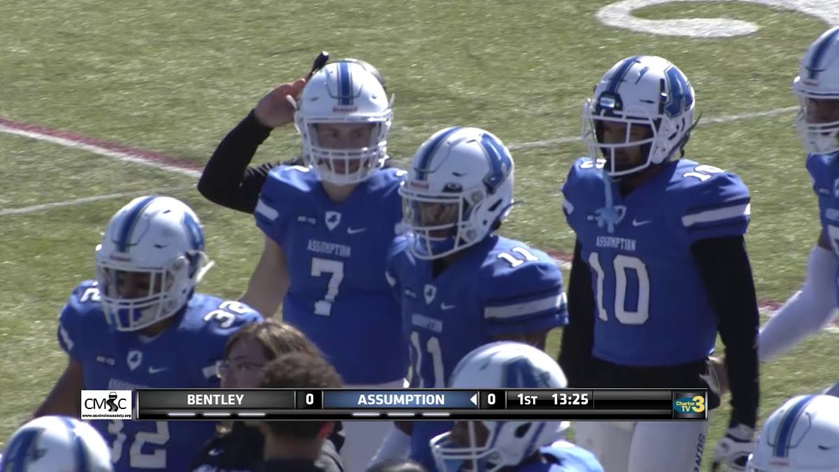 Bentley Falcons at Assumption Greyhounds Football