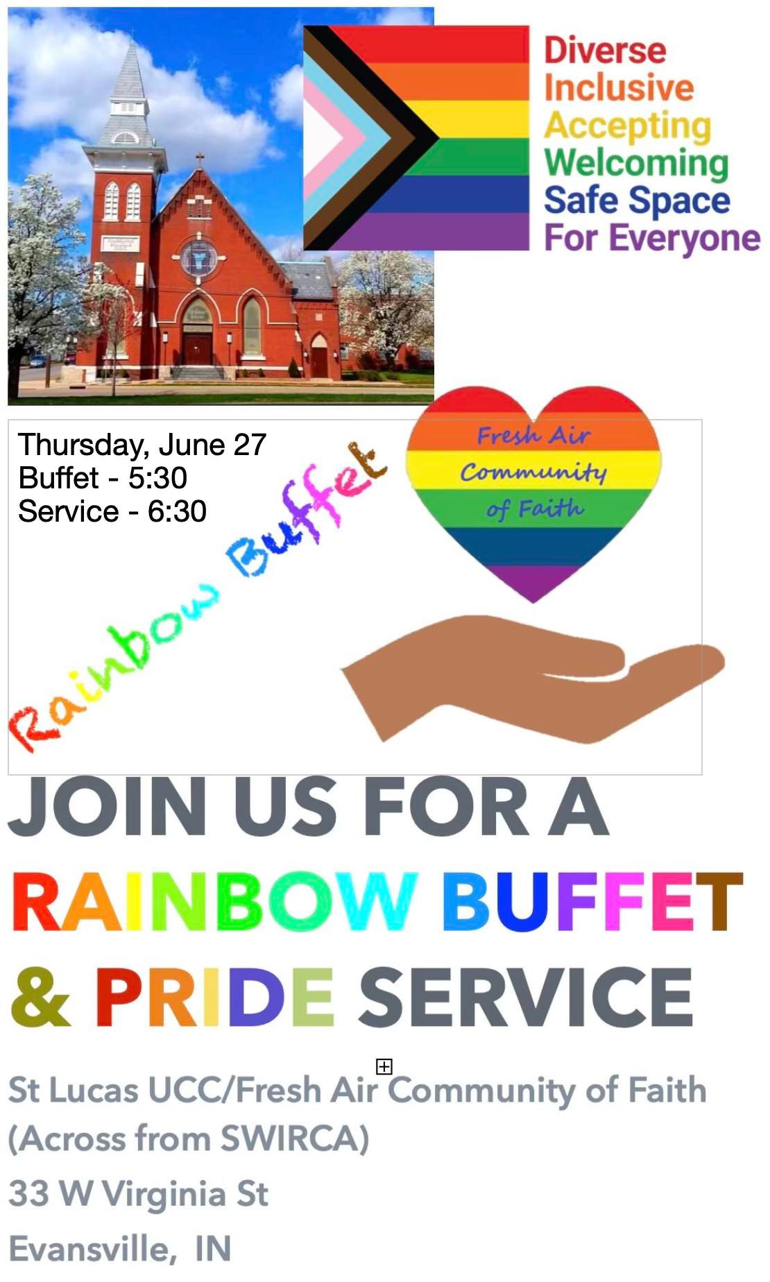 Rainbow Buffet & PRIDE Service
