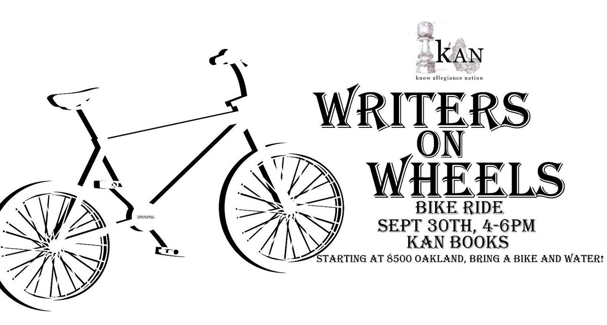 Writers on Wheels Bike Ride