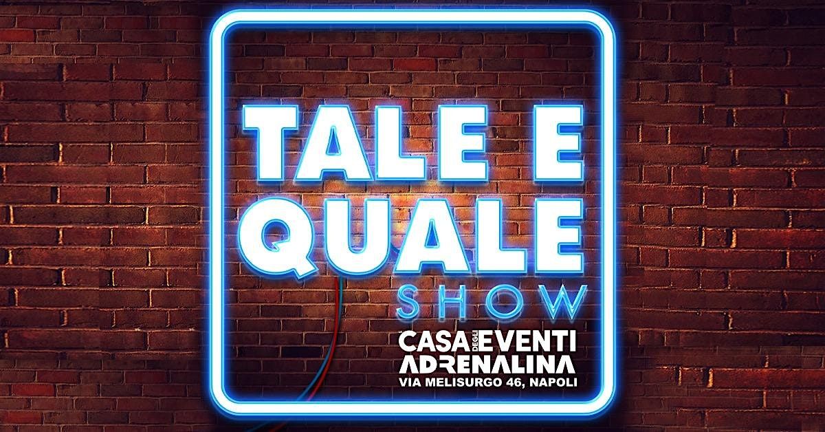 ''Tale e Quale Show''