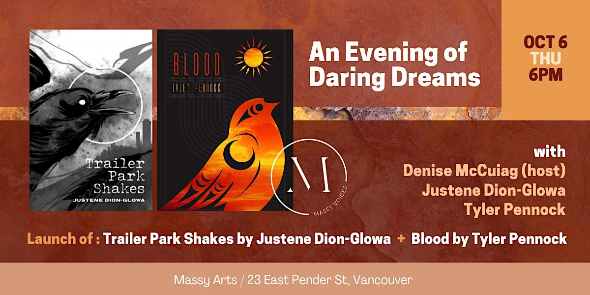 Book Launch \/ Justene Dion-Glowa, Tyler Pennock and Denise McCuiag