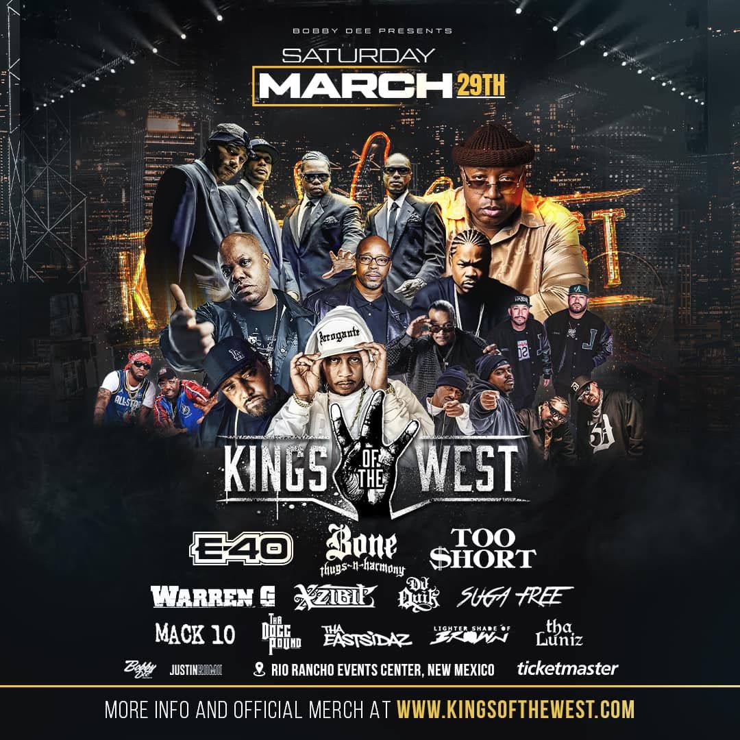 Kings of The West E40 Bonethugs Too $hort