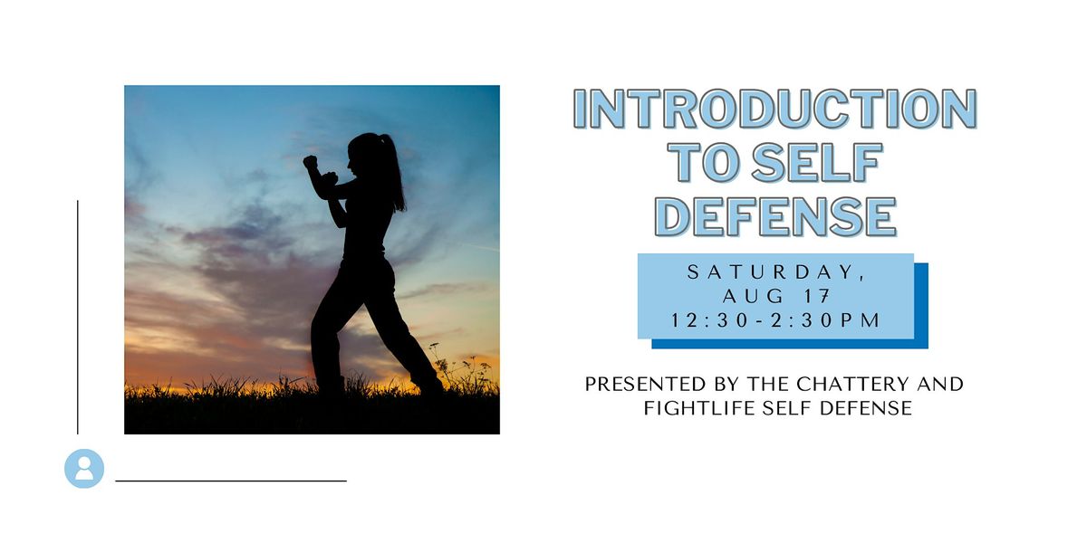 Introduction to Self Defense - IN-PERSON CLASS