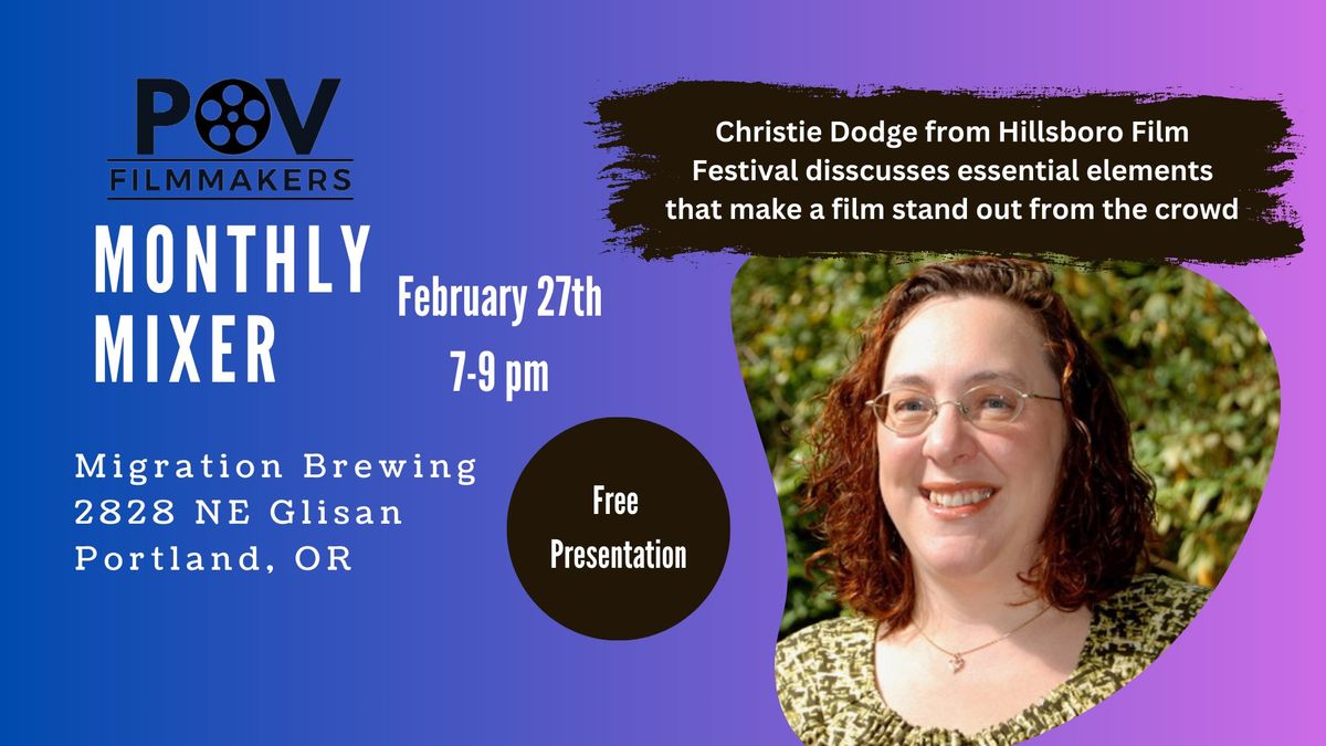 POV Filmmakers February Mixer & Networking Event