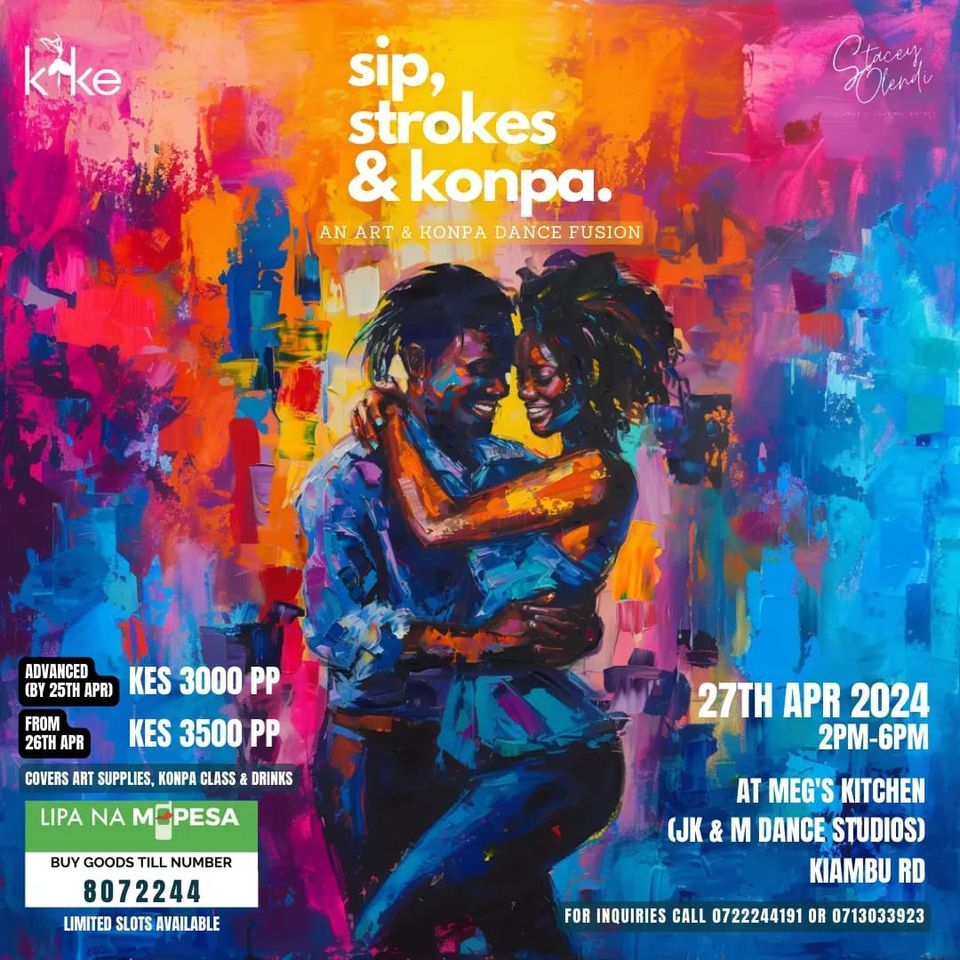 Sip, Strokes & Konpa, An Art and Konpa Dance Fusion