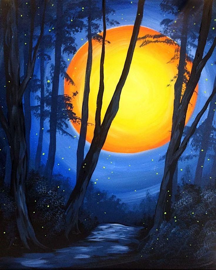 Midnight Moon Paint Party