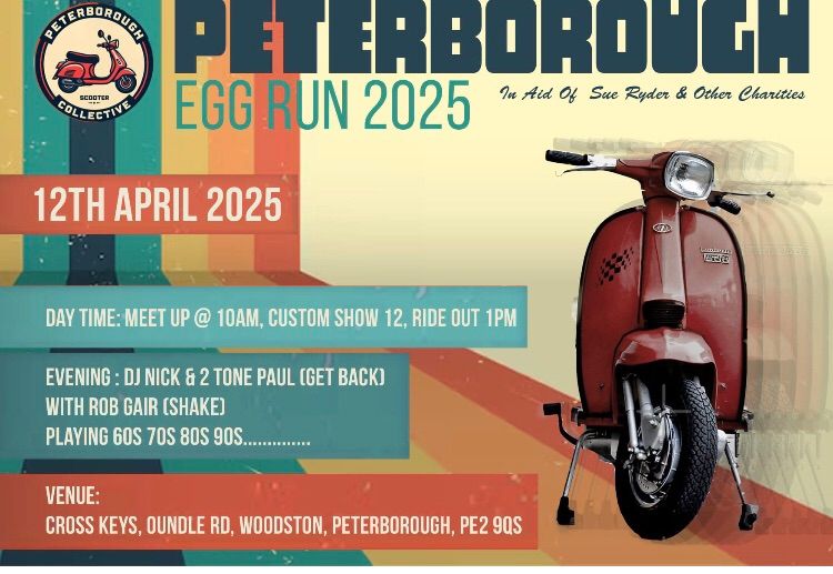 Peterborough Scooter Collective Easter Egg Run