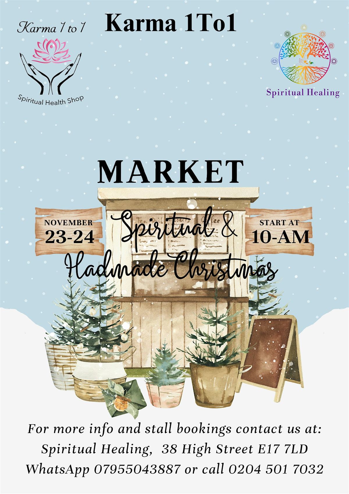 Spiritual & Handmade Crafts Christmas Market