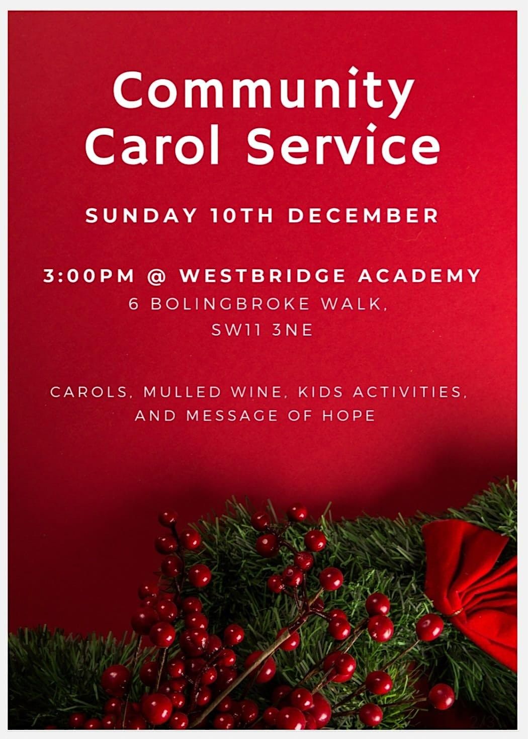 Christmas Carols Service, Westbridge Primary School, London, 10