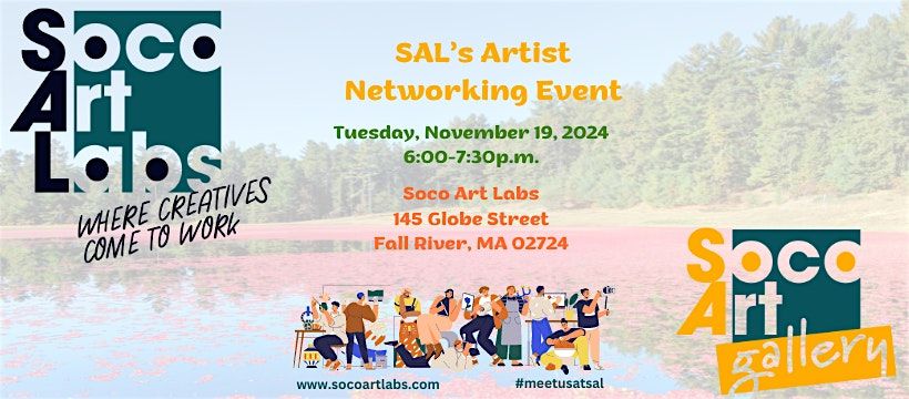 Soco Art Labs Artist Networking Event * Networking for Artists & Supporters