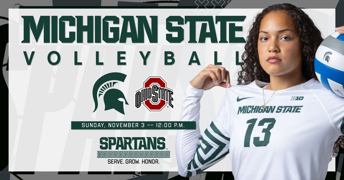 Michigan State Volleyball vs. Ohio State