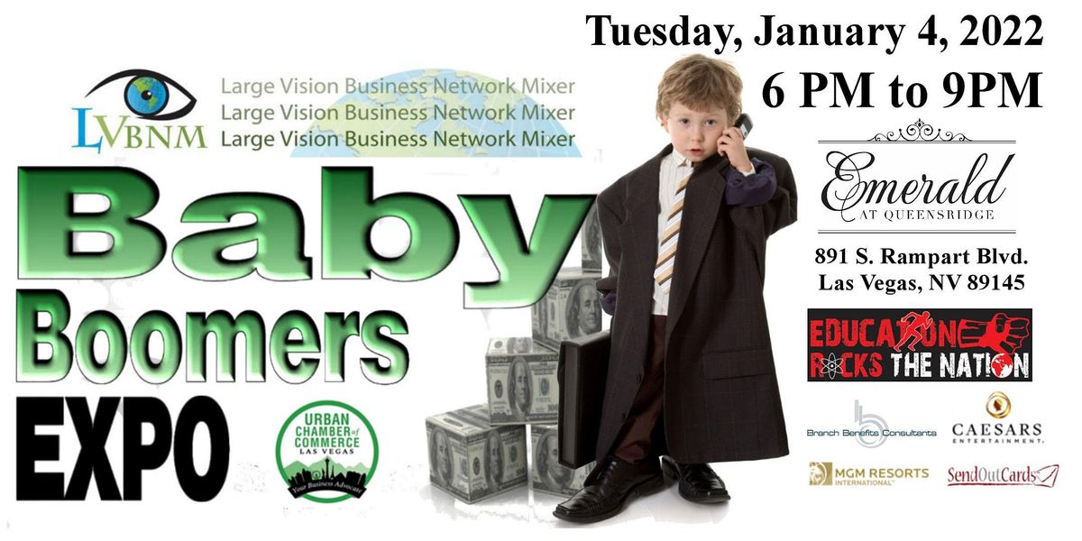 2022 LVBNM Expo Baby Boomers Expo, Emerald At Queenridge, Las Vegas, 4