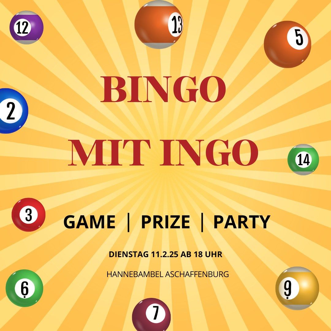 Bingo mit Ingo