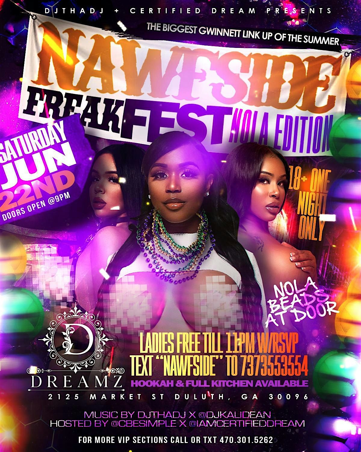 Nawfside Freak Fest 18+