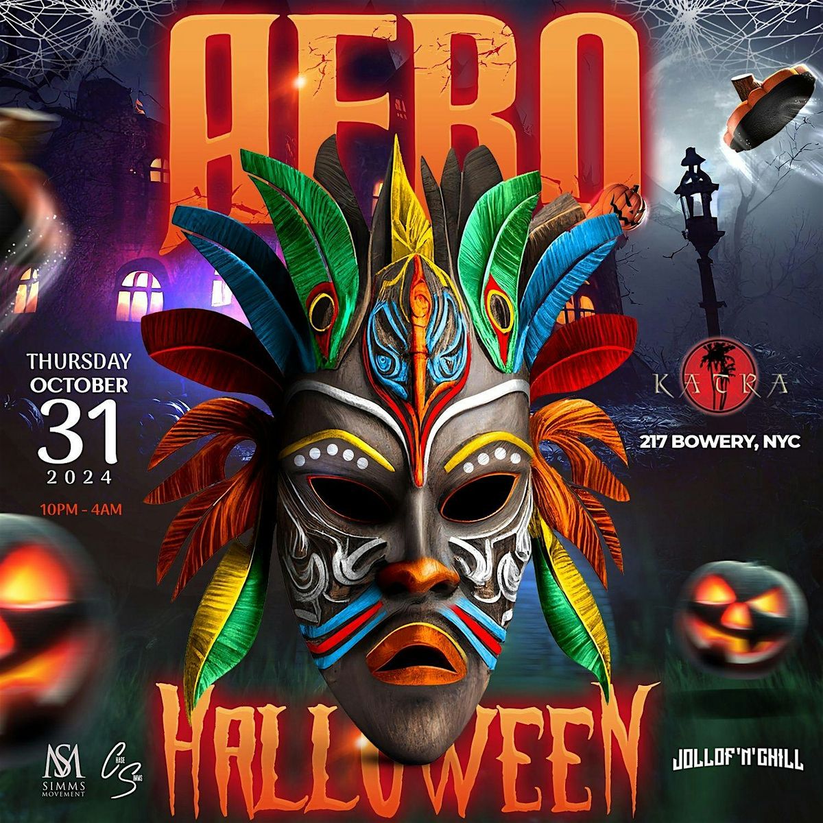 Afro Halloween w\/ Cash Prize for Costume Contest