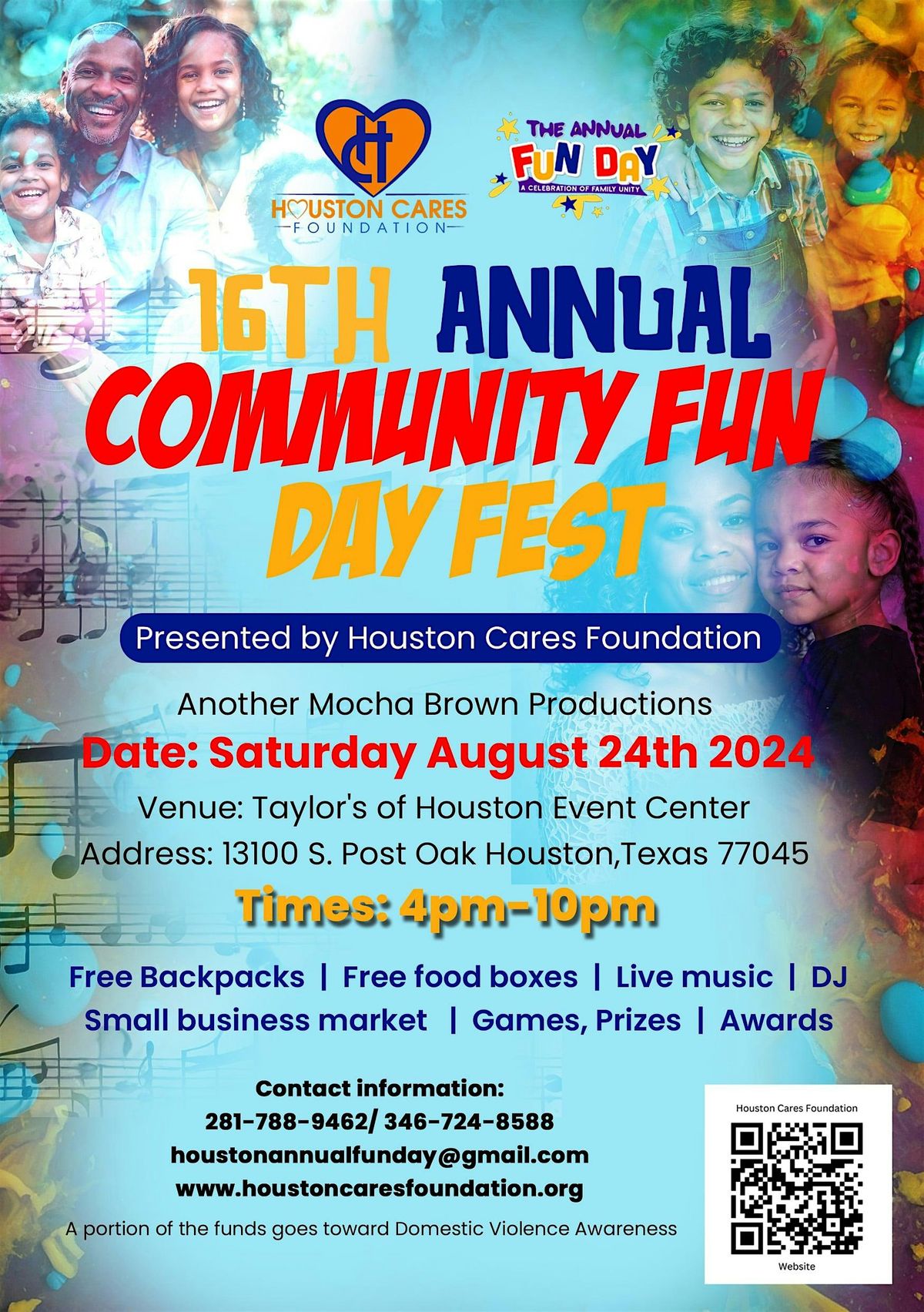 16th Annual Community Fun Day Fest