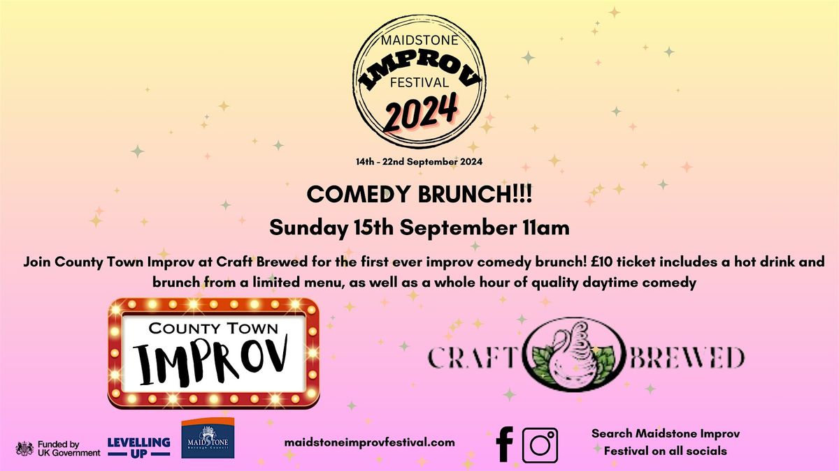 Comedy Brunch at the Maidstone Improv Festival