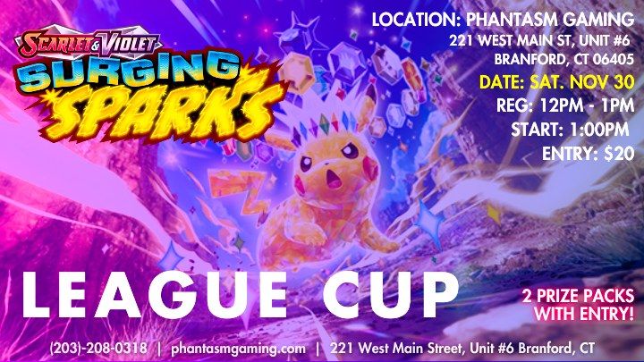 Pok\u00e9mon TCG Surging Sparks League Cup 