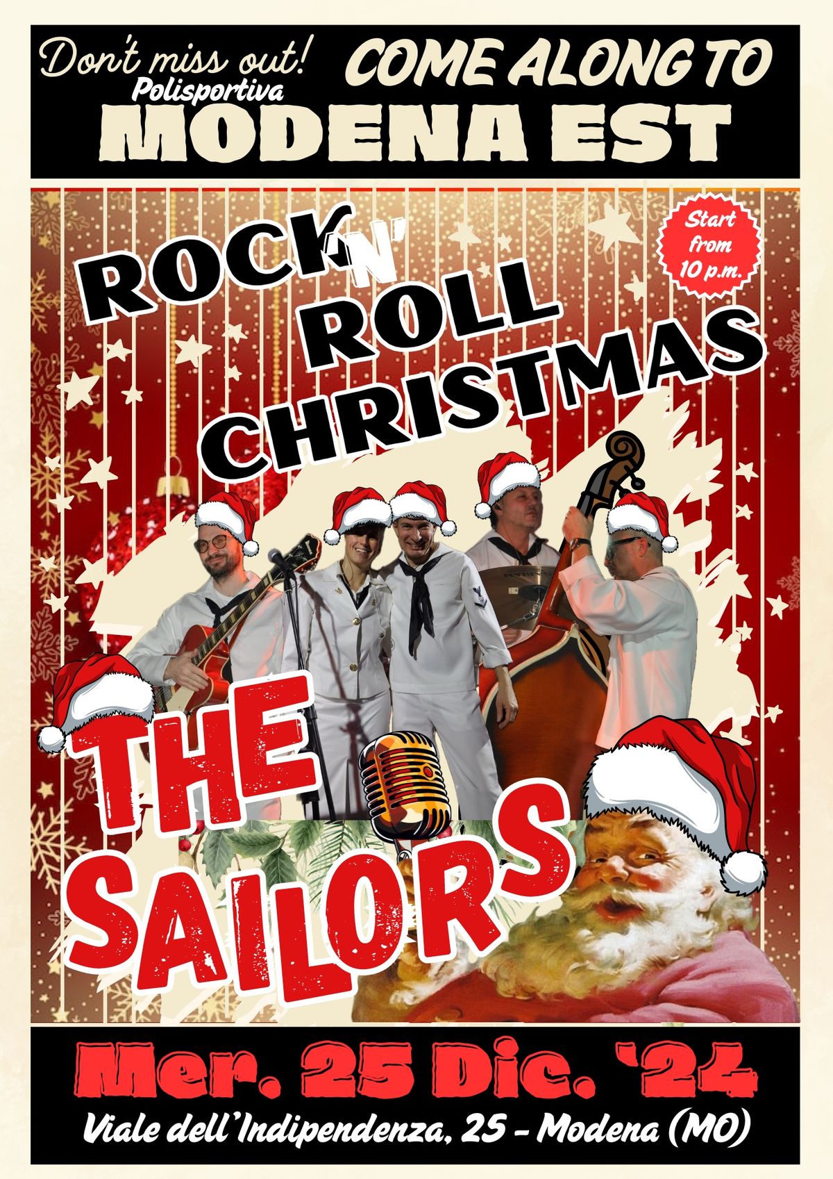 The Sailors in concerto \u201cPOL. MODENA EST\u201d Modena (MO)