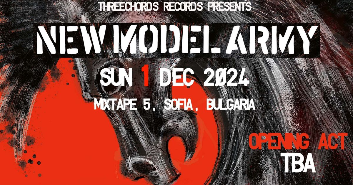 NEW MODEL ARMY live in Sofia \/ club Mixtape 5 \/ 01.12