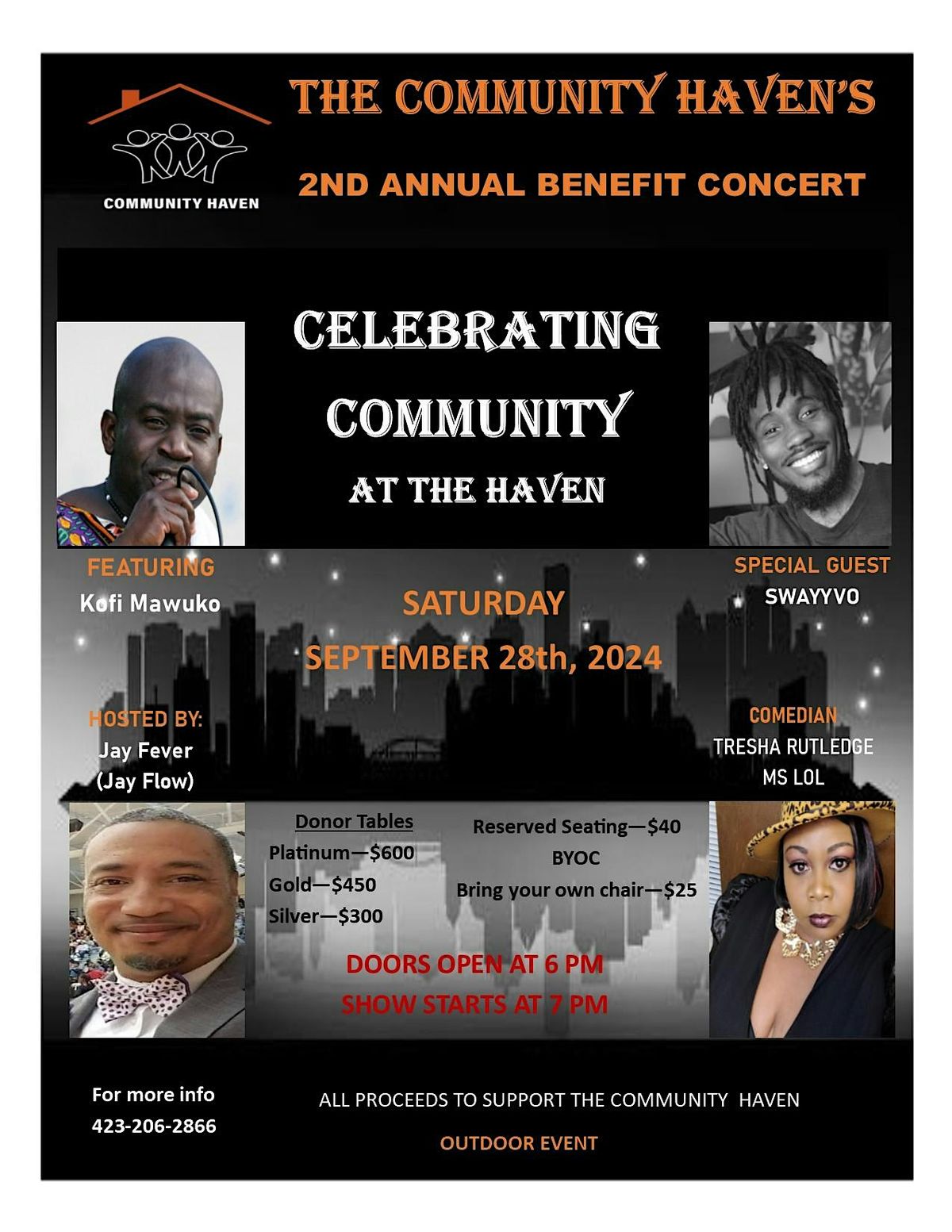 Community Haven's 2nd Annual Benefit Concert