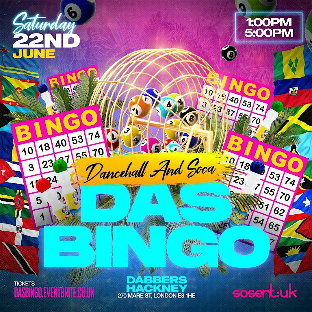 Dancehall and Soca Bingo
