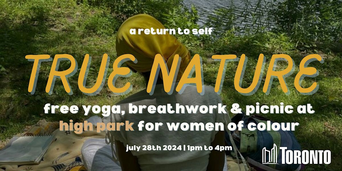 a return to self: yoga, breathwork & picnic for women of colour