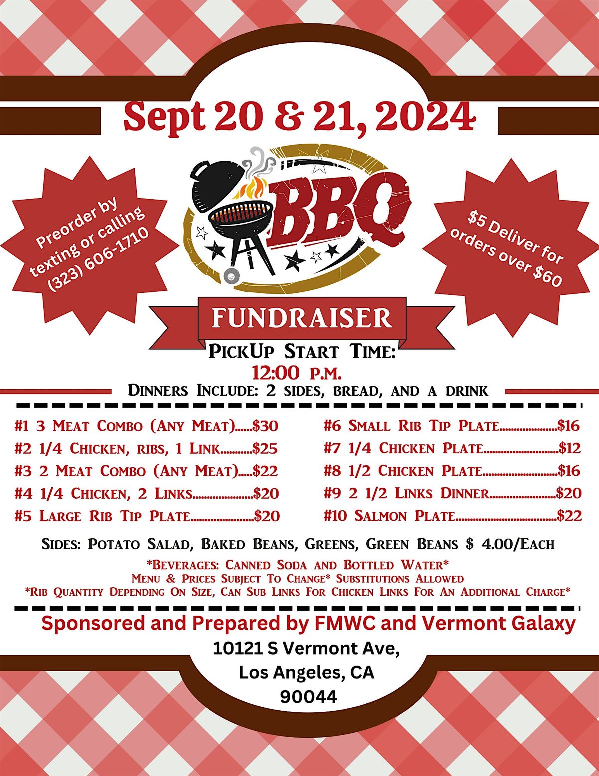 BBQ Fundraiser