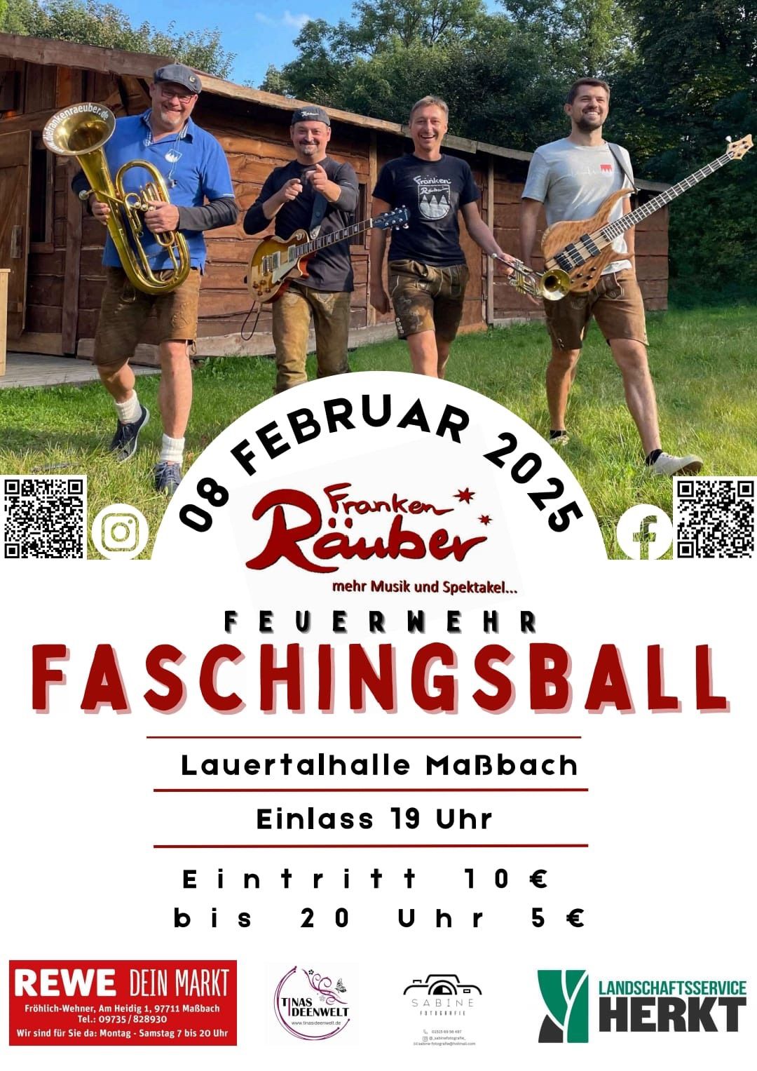 Faschingsball Feuerwehr Ma\u00dfbach 2025