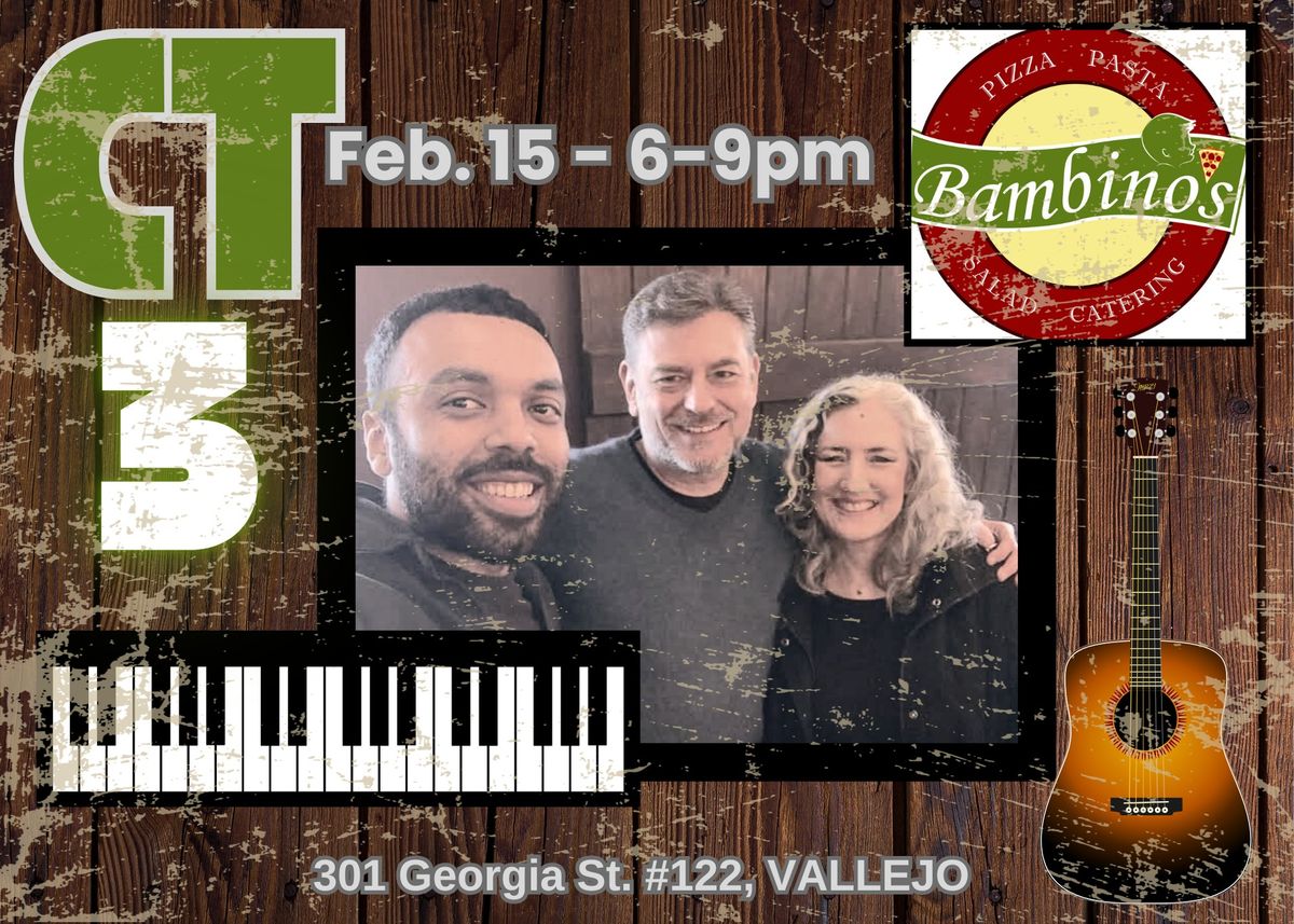 CT3 first time at Bambino's Vallejo!