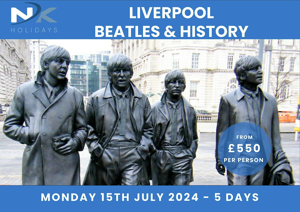 Coach Holiday to Liverpool Beatles & History