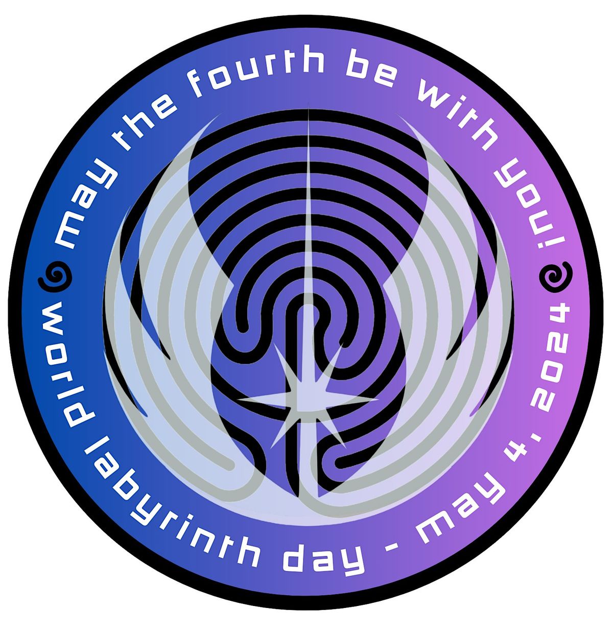 Celebrate World Labyrinth Day and Star Wars Day
