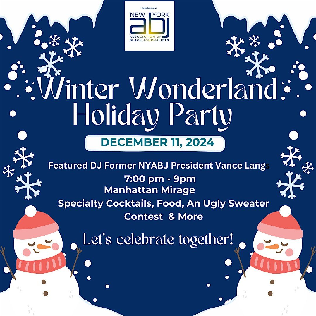 NYABJ: Winter Wonderland Holiday Party