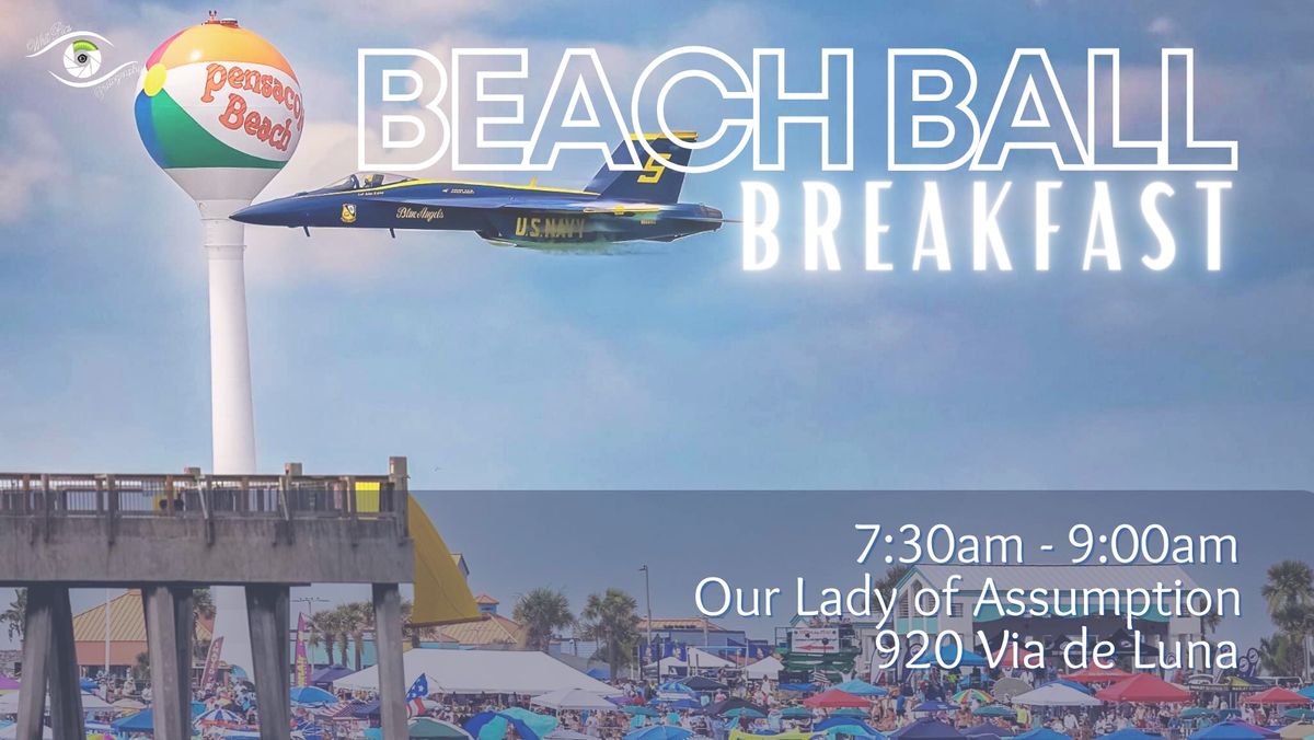 2024 October Beach Ball Breakfast