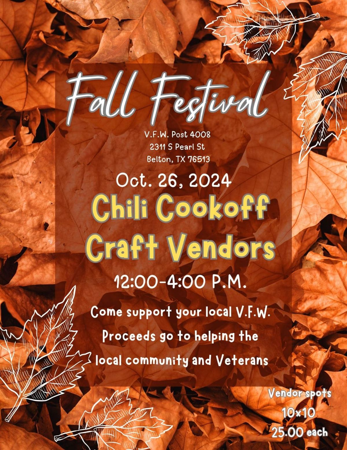 Annual Chili Cook off