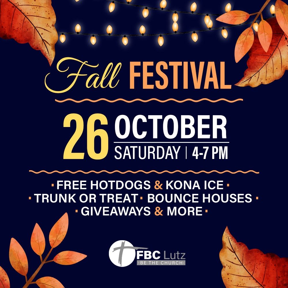 FBC Lutz Fall Festival!