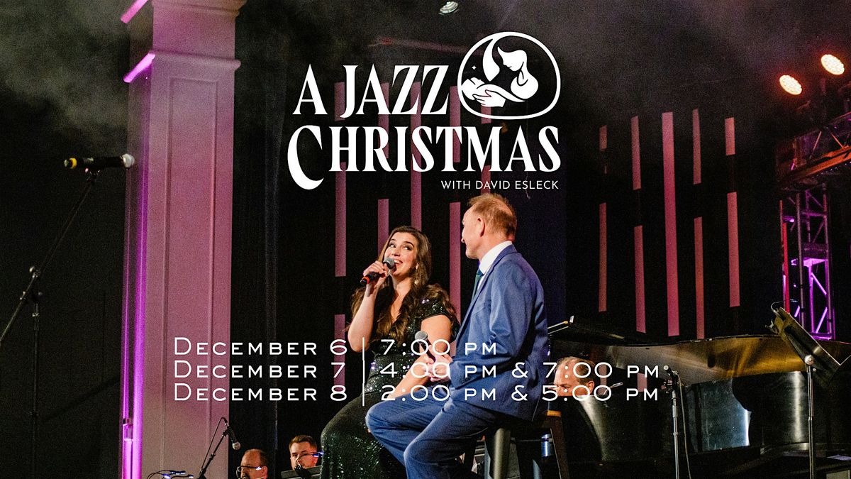 A Jazz Christmas  with David Esleck - December 8th at 2 pm