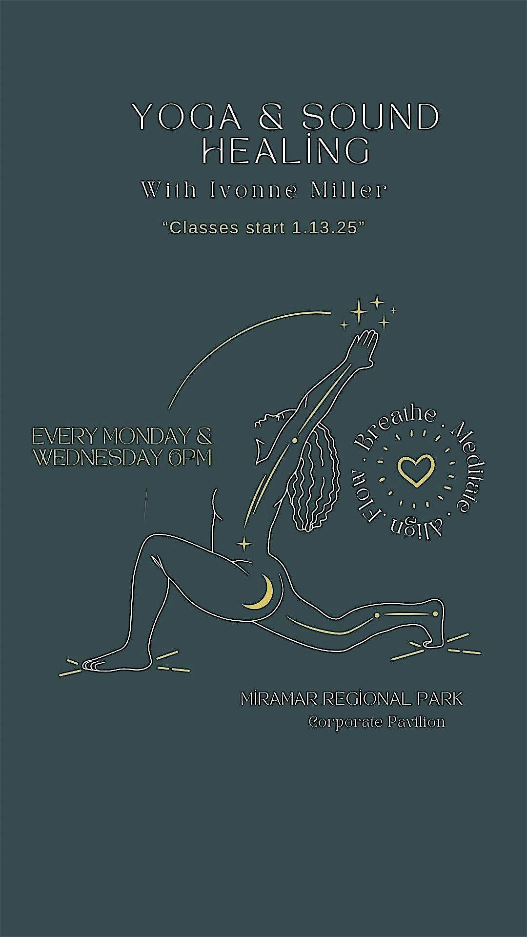 Yoga & Sound Healing at Miramar Regional Park