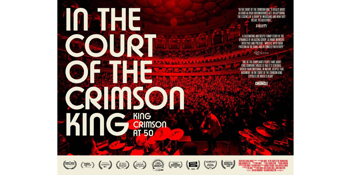 SCREENING - In the Court of the Crimson King Q&A with director Toby Amies