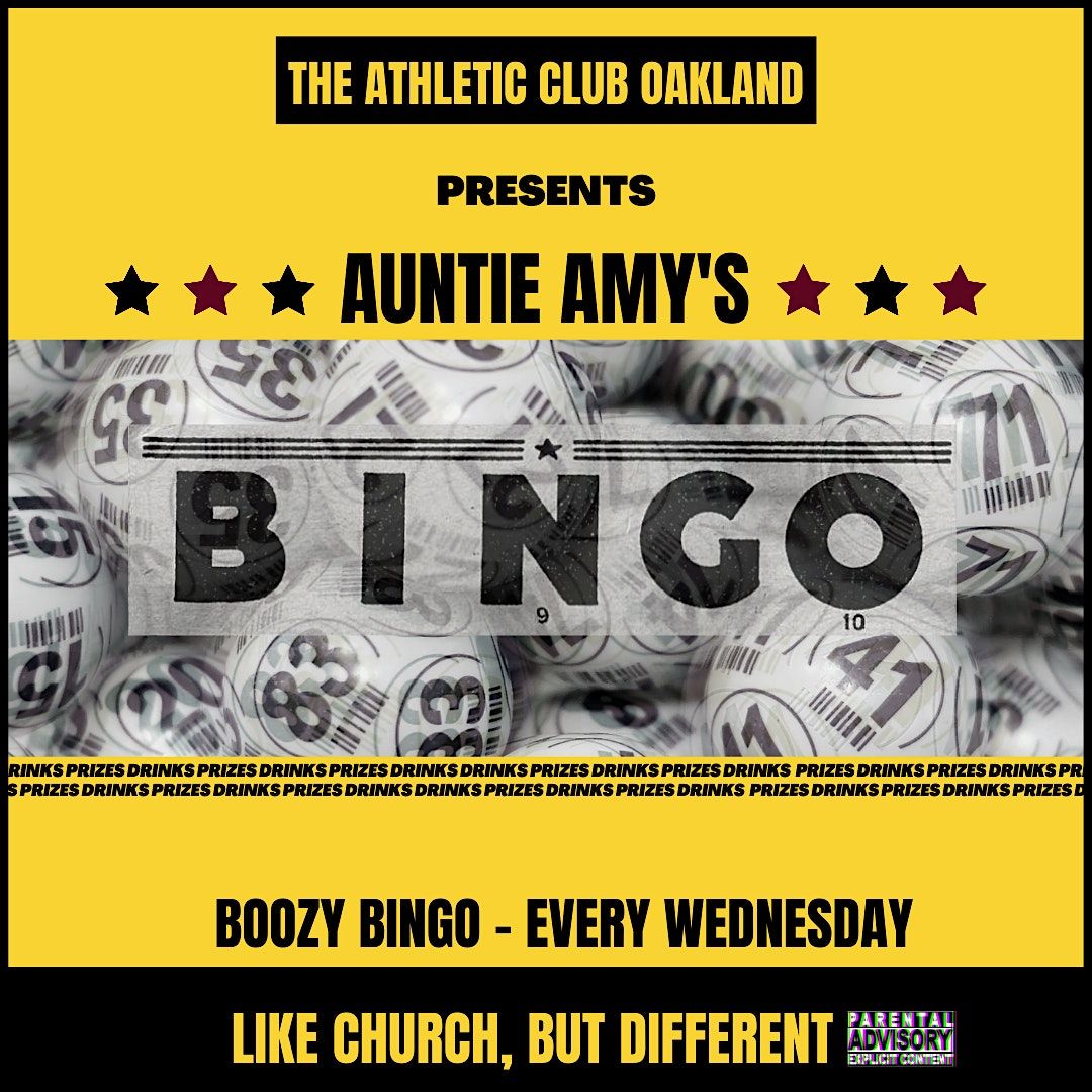 Auntie Amy's Bingo Night