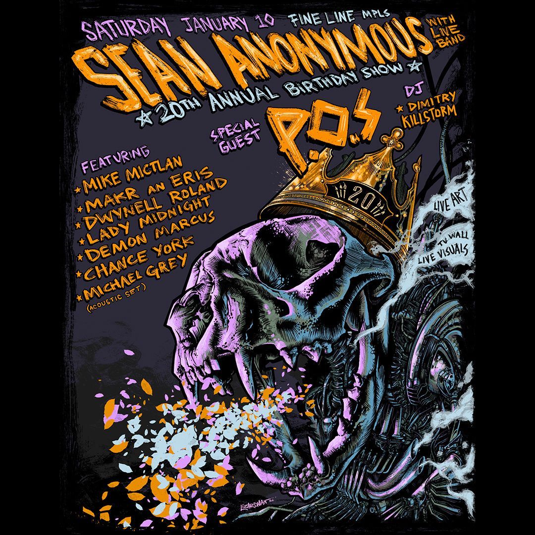 Sean Anonymous Birthday Show at Fine Line