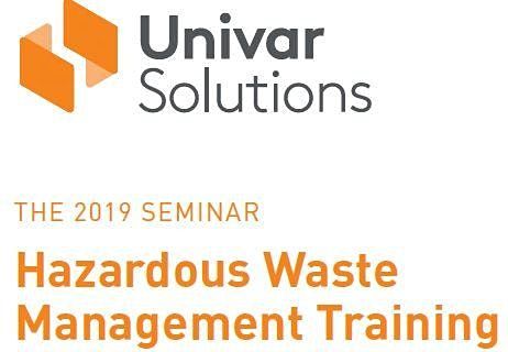 Univar Solutions 2021 RCRA\/DOT Training Minneapolis\/St Paul - In Person