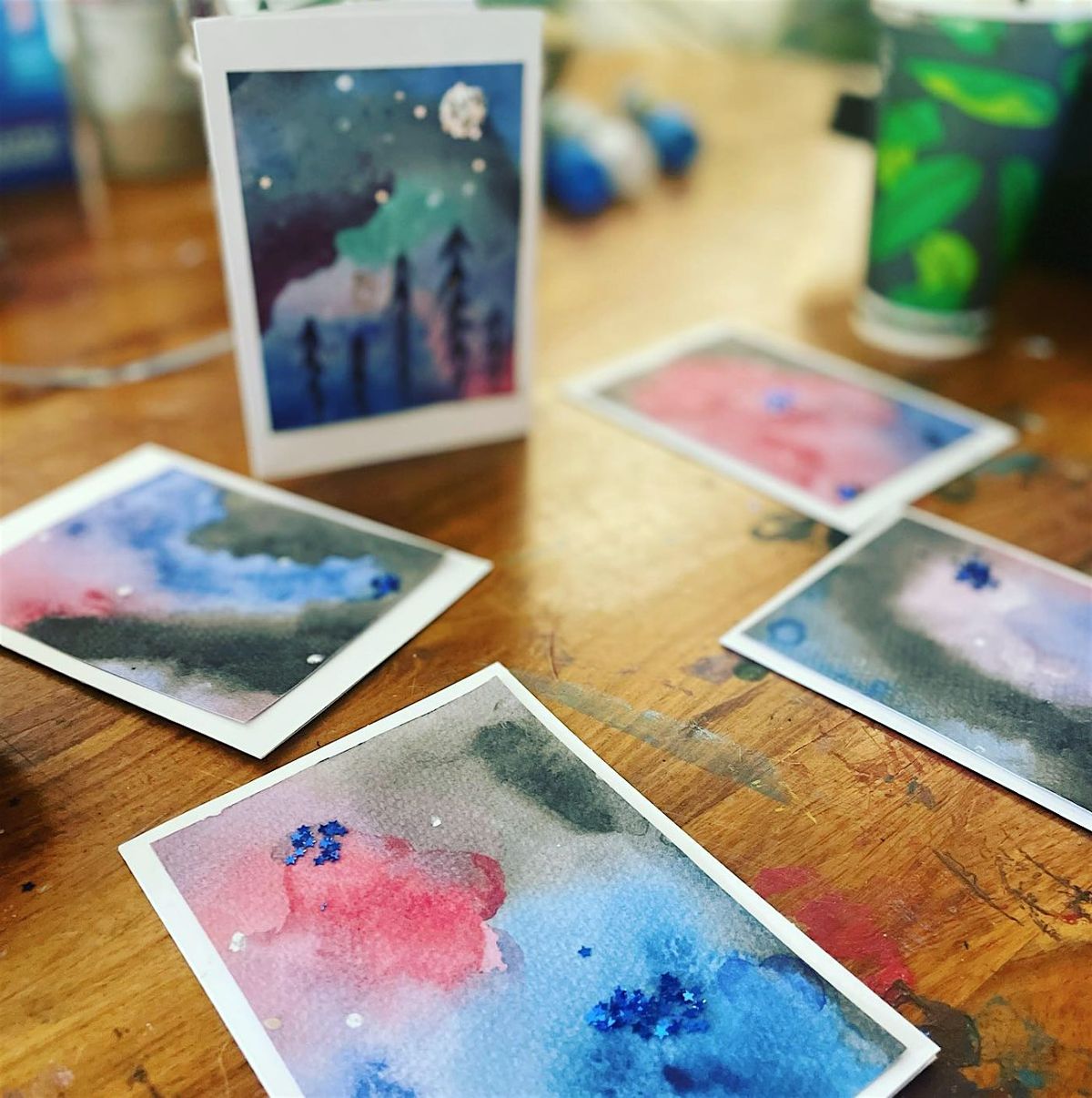 Adventures in Art for Children Workshop Series-Watercolour Greeting Card